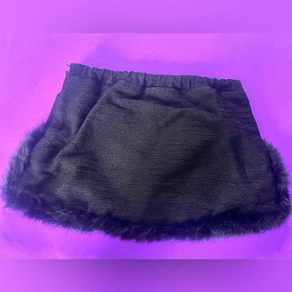 Moschino  Faux Fur Clutch Bag